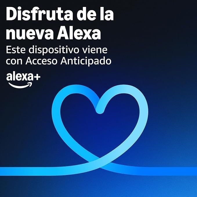 Amazon Echo Pop (modelo más reciente): nuestra bocina más pequeña que se adapta a cualquier habitación (negro), con el Acceso Anticipado de Alexa+