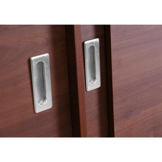 Clóset Maule 4 Puerta(s) 2 Repisa(s) 180x180x51 cm Cerezo