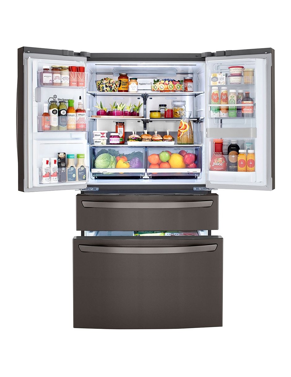 Refrigerador French door LG InstaView 30 pies cúbicos Tecnología inverter y Tecnología no frost LM85SXD