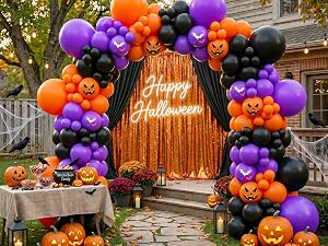 Halloween Balloon Garland Kit