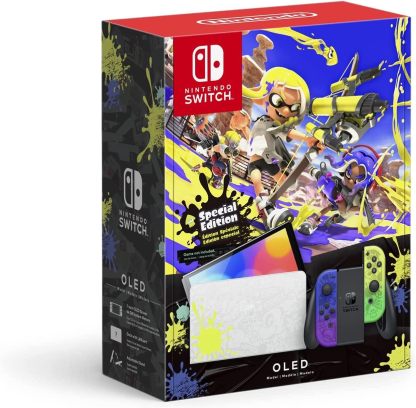 Nintendo Switch OLED w/ White Joy-Con - Standard Edition (Internacional)
