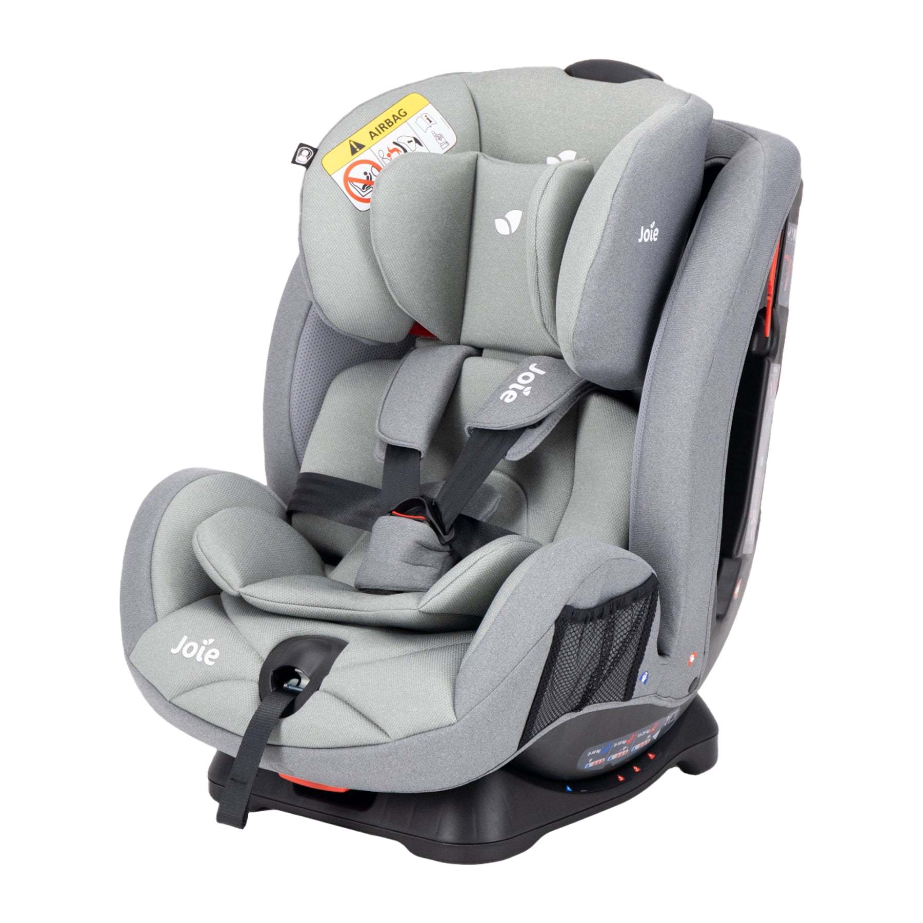 Autoasiento Bebe Joie Stages Silla Expandible Carro 3 En 1 Gray Gray