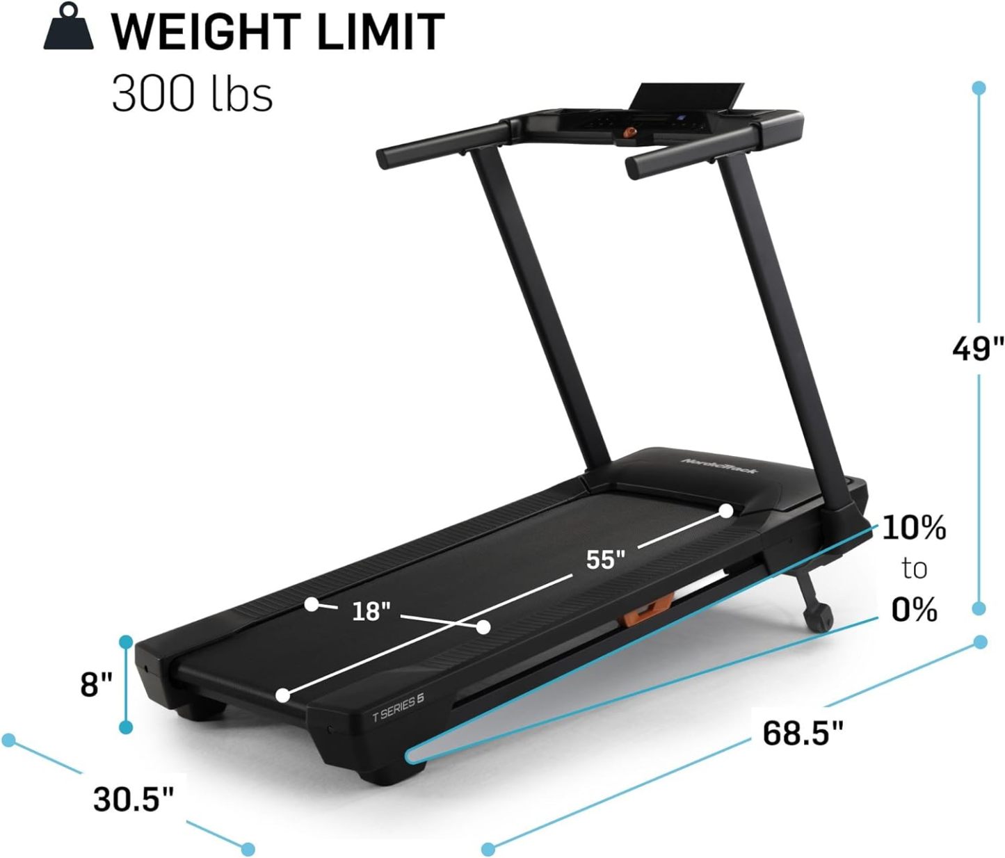 Nordictrack - Cinta de correr Serie T 