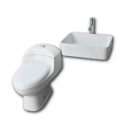 Sanitario y lavabo ESATTO WC-002 BORDE