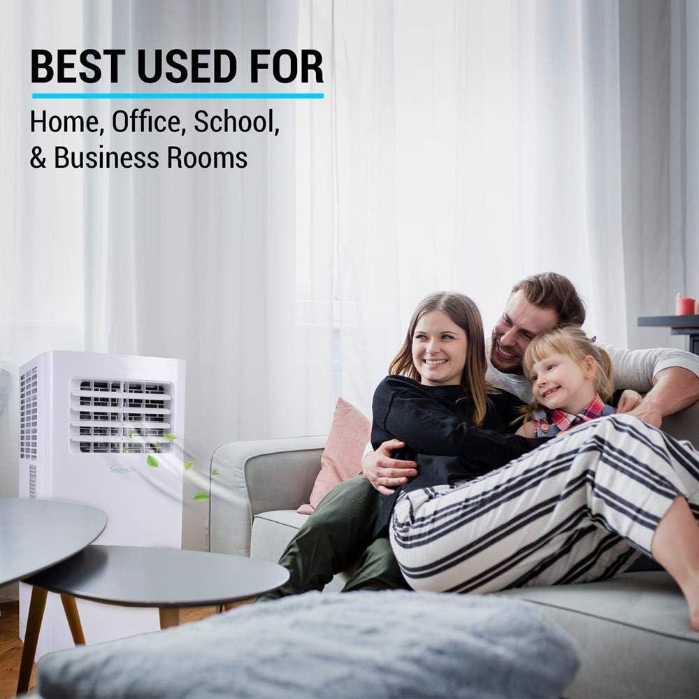 Slpac105W Acondicionador de Aire Portátil Compacto de Pie -10.000, 10.000 Btu con Wifi, Surtido