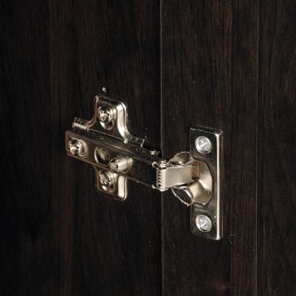 Sauder - Armarios de Almacenamiento Diversos para despensa, Longitud: 75,2 cm x Ancho: 40,9 cm x Alto: 180,6 cm, Acabado de Roble Highland