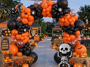 Bat &amp;amp; Skeleton Balloons