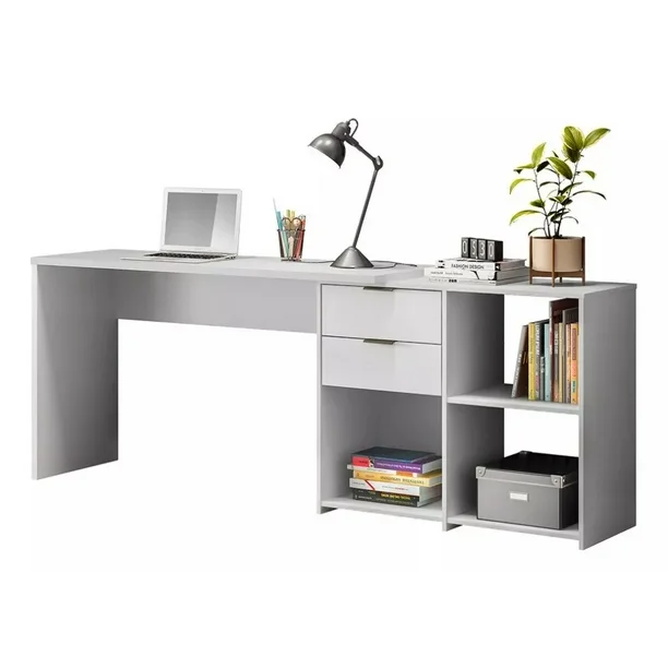 Escritorio Blanco Skal Living 2 Formas De Armado