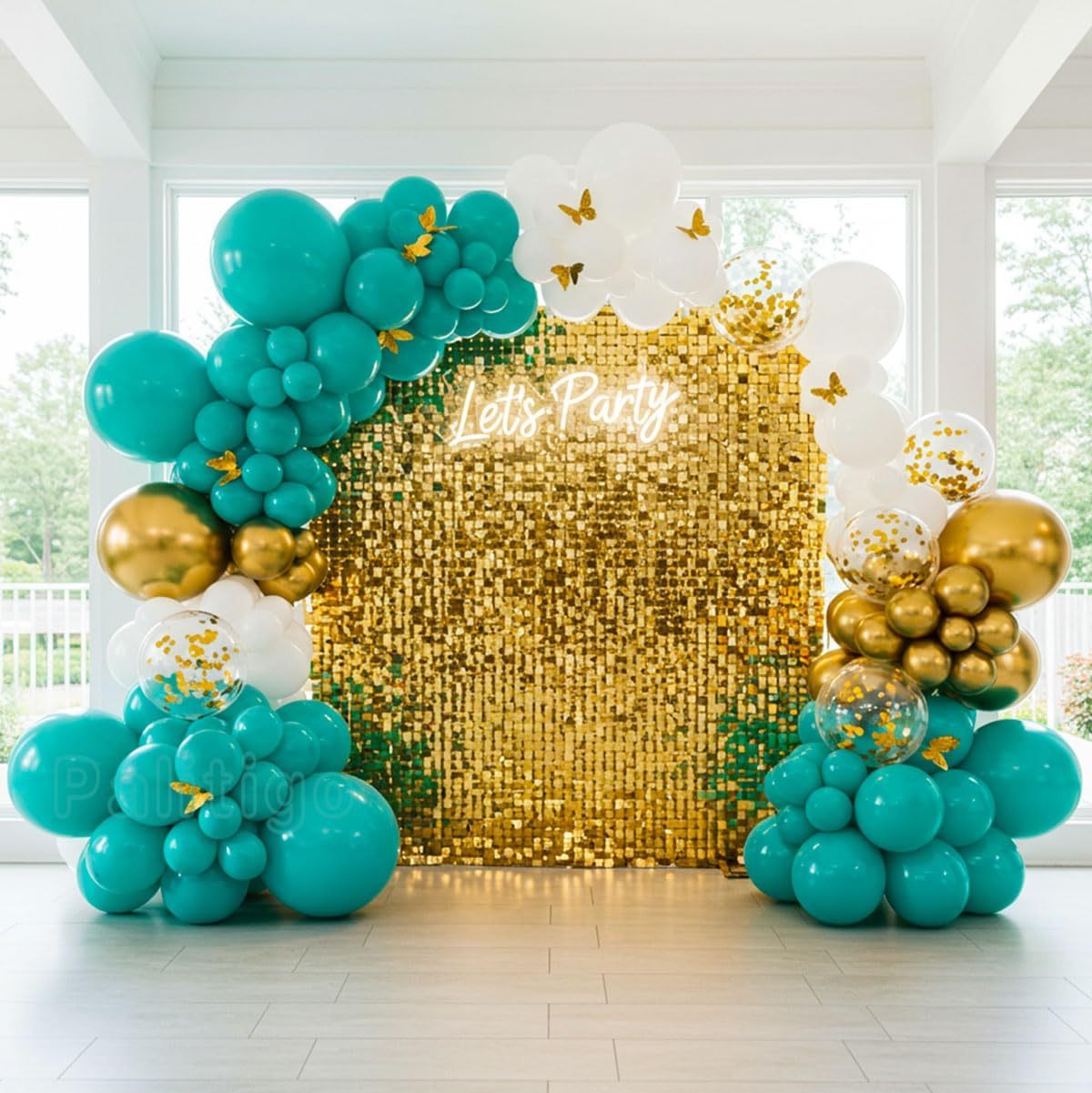 Halloween Balloon Arch Kit, Bat & Skeleton Foil Balloons