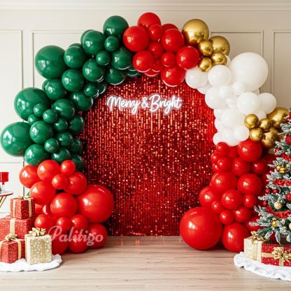 Halloween Balloon Arch Kit, Bat & Skeleton Foil Balloons