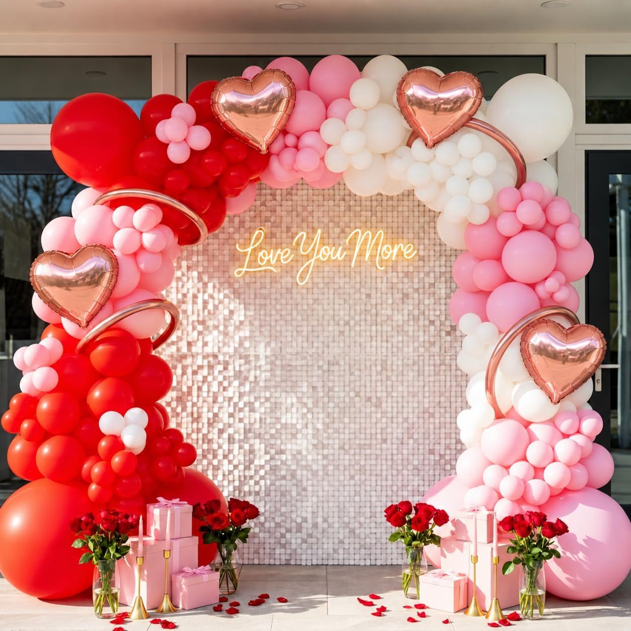 Halloween Balloon Arch Kit, Bat & Skeleton Foil Balloons