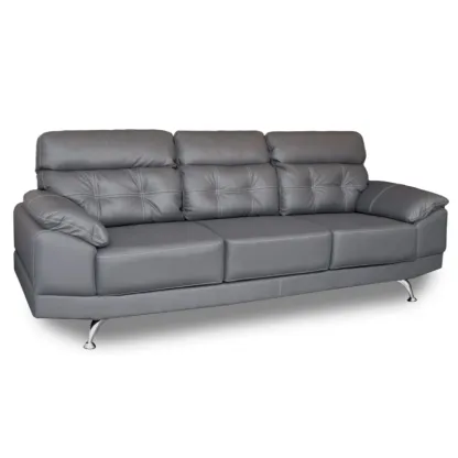 CONFORTOPIEL | Sofá de Piel Genuina Dublin (Chocolate) Medidas APROXIMADAS: (230 cm Largo x 85 cm Profundidad x 95 cm Altura)