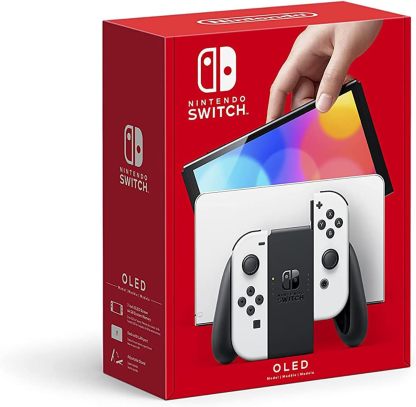 Nintendo Switch OLED w/ White Joy-Con - Standard Edition (Internacional)