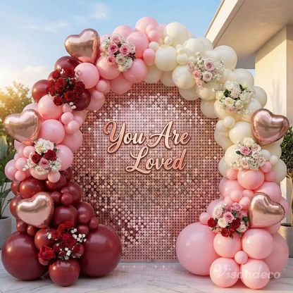 Halloween Balloon Arch Kit, Skeleton Foil Balloon, 119 Pcs