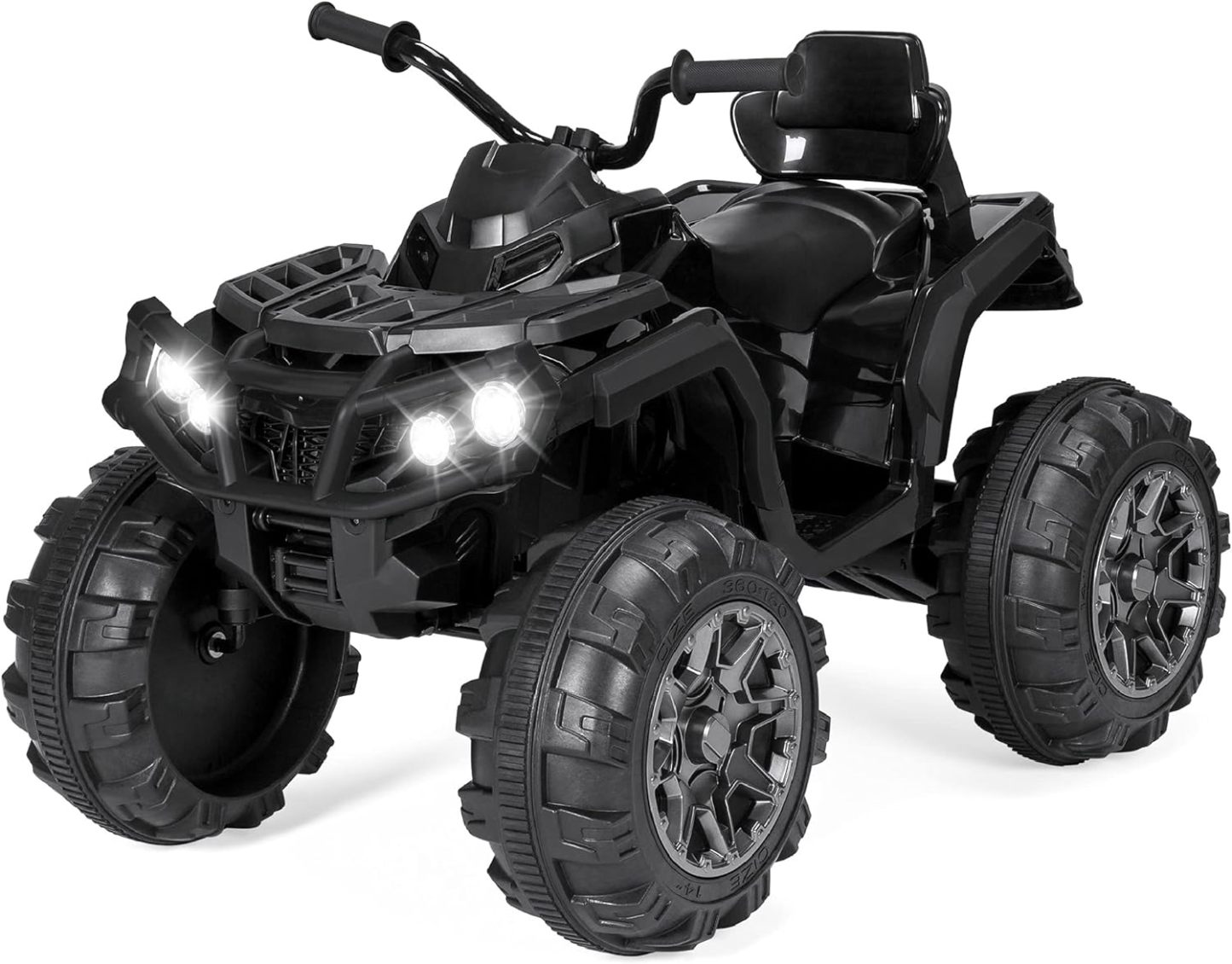 Best Choice Products 12V ATV eléctrico para niños de 4 ruedas con audi
