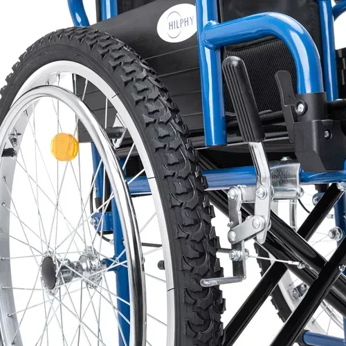 Silla De Ruedas Todo Terreno Extra Resistente Frenos De Lujo