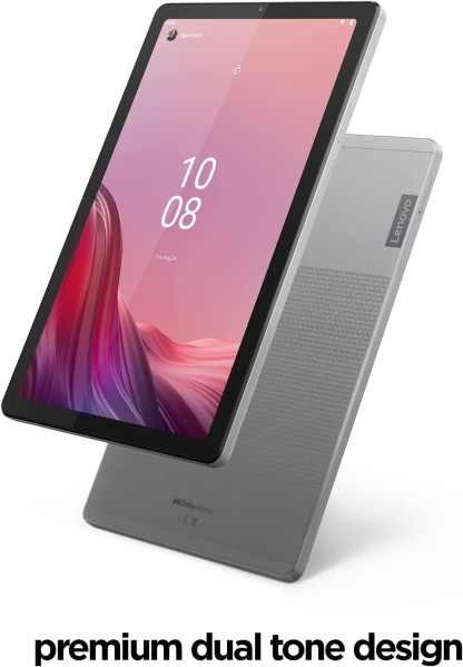 Lenovo Tab M9-2023 - Tablet - Batería de Larga duración - 9" HD - Cámara Frontal de 2MP y Trasera de 8MP - Memoria de 3GB - Almacenamiento de 32GB - Android 12 o Posterior - Funda Folio incluida