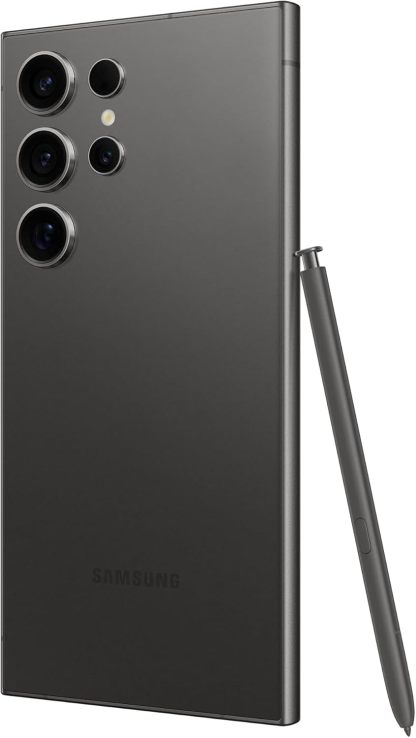 Samsung Galaxy S24 Ultra 5G (International Version) 512GB + 12GB RAM Unlocked Android 14 Smartphone (Titanium Grey)