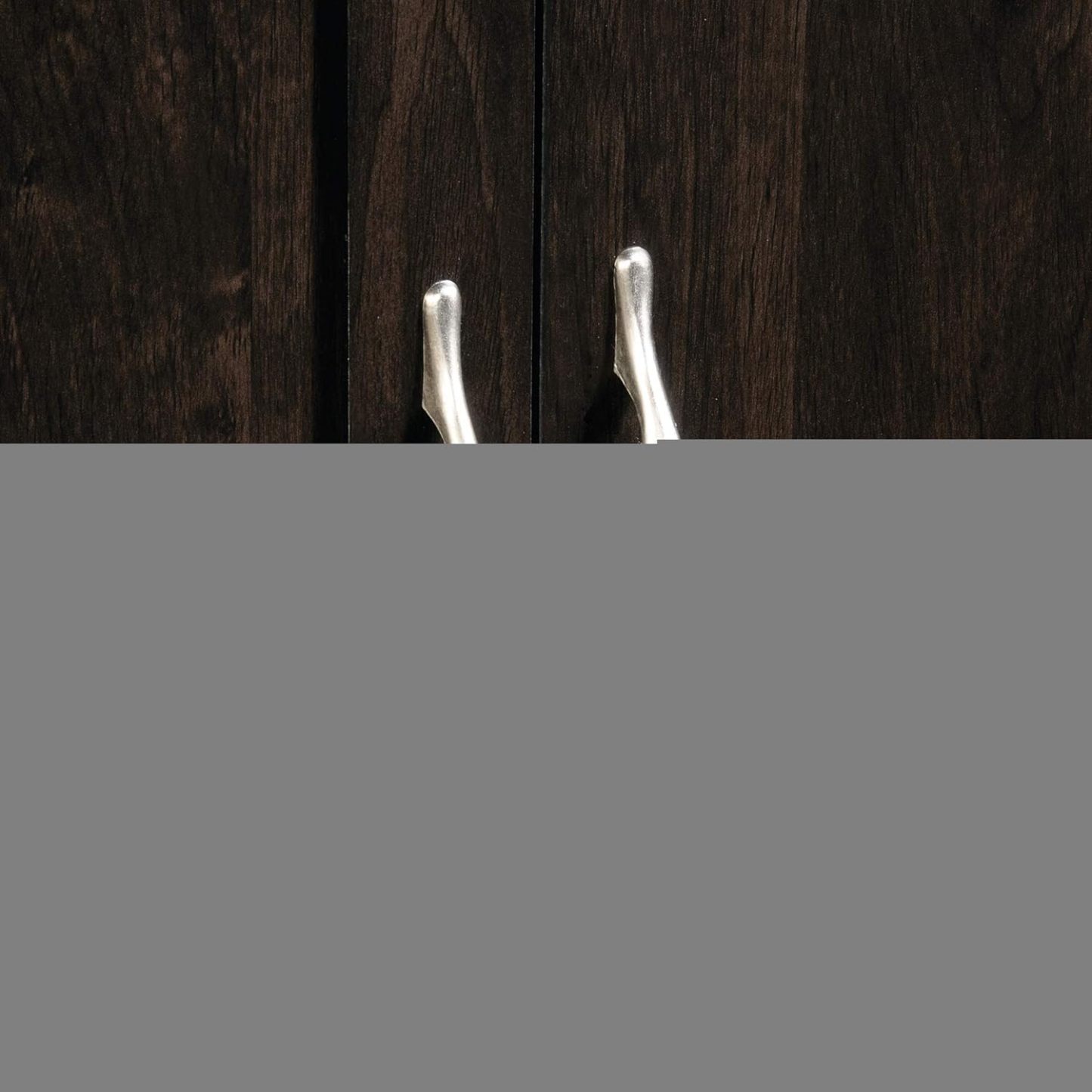 Sauder - Armarios de Almacenamiento Diversos para despensa, Longitud: 75,2 cm x Ancho: 40,9 cm x Alto: 180,6 cm, Acabado de Roble Highland