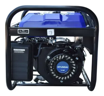 Generador Gasolina Bifásico Portatil 3.0 Kw Hhy3000 Hyundai