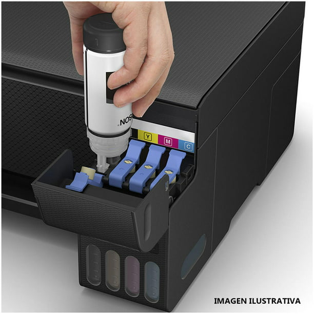 Impresora Multifuncional EPSON L3250, Ecotank, 5 Tintas Continuas T544