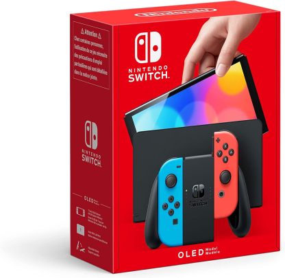 Nintendo Switch OLED w/ White Joy-Con - Standard Edition (Internacional)