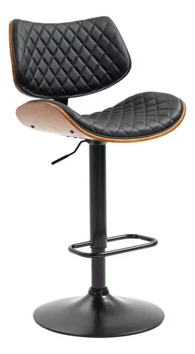 Banco Eke Life Home 2058 color negro de 113cm de alto