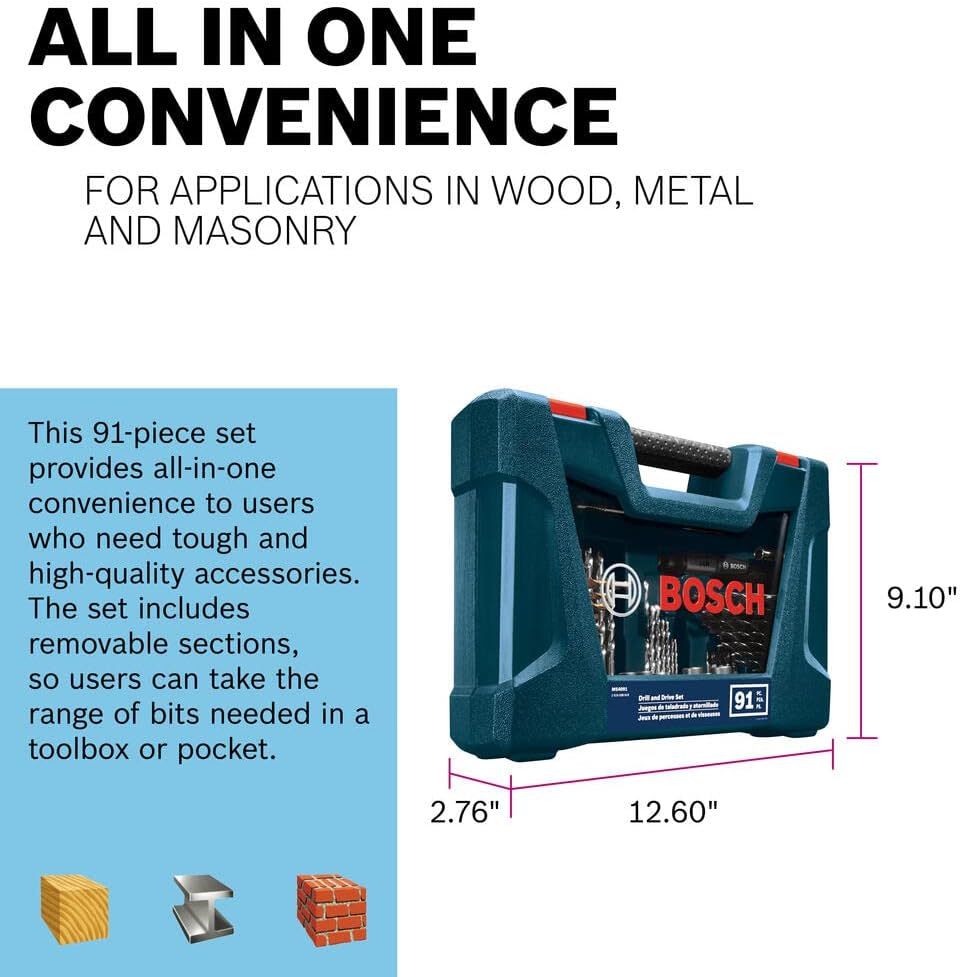 Bosch CLPK22-120 Kit combinado de 2 herramientas de 12 V máx. con Taladro/Atornillador de 3/8", Atornillador de impacto y (2) baterías de 2.0 Ah