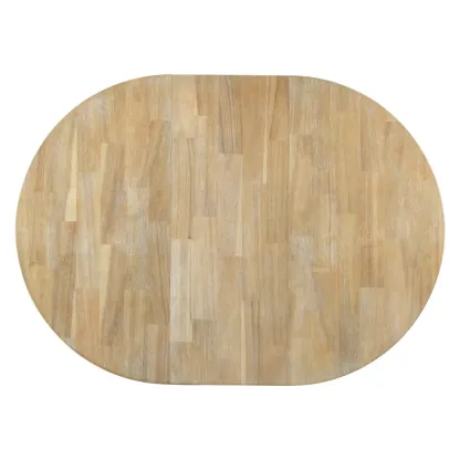 Juego de mesa de comedor de 5 piezas, mesa redonda extensible con base en forma de X y 4 sillas tapizadas, longitud ajustable de 42 a 58 pulgadas