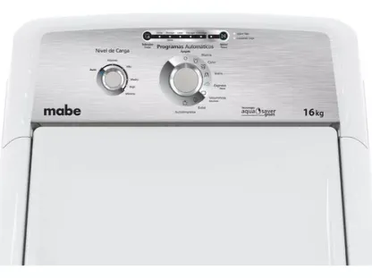 Lavadora Automática 16 Kg Blanca Mabe - Lma76112cbab0 Color Blanco