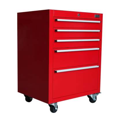 Gabinete De Herramientas Rojo 5 Cajones Thor Kitchen
