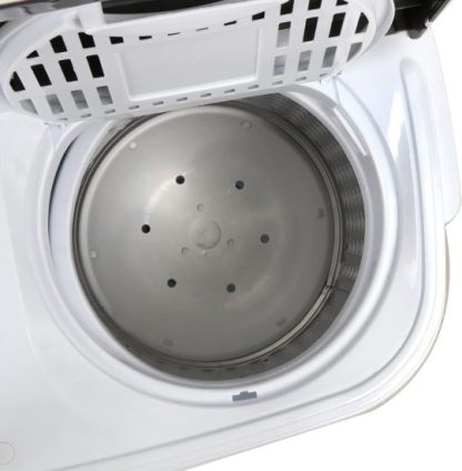 Lavadora portátil de ropa con secadora giratoria, lavadora y secadora compacta, pequeña y ligera lavadora para el hogar, apartamentos, habitaciones de recámara