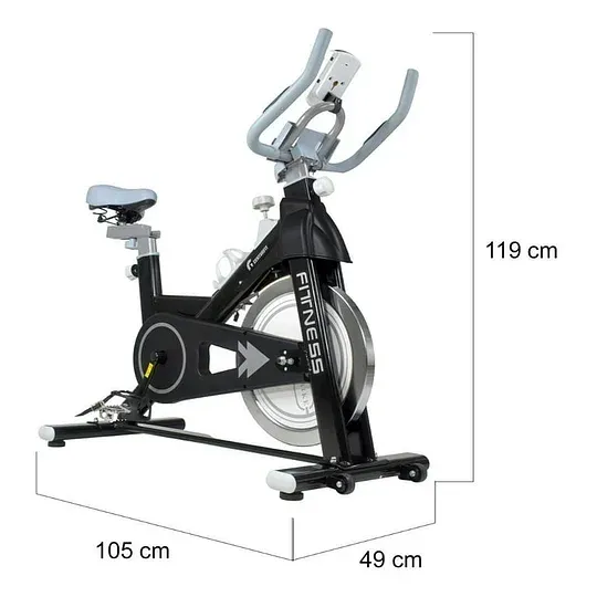 Bicicleta de Spinning Centurfit de 13 Kilos para Fitness Cardio