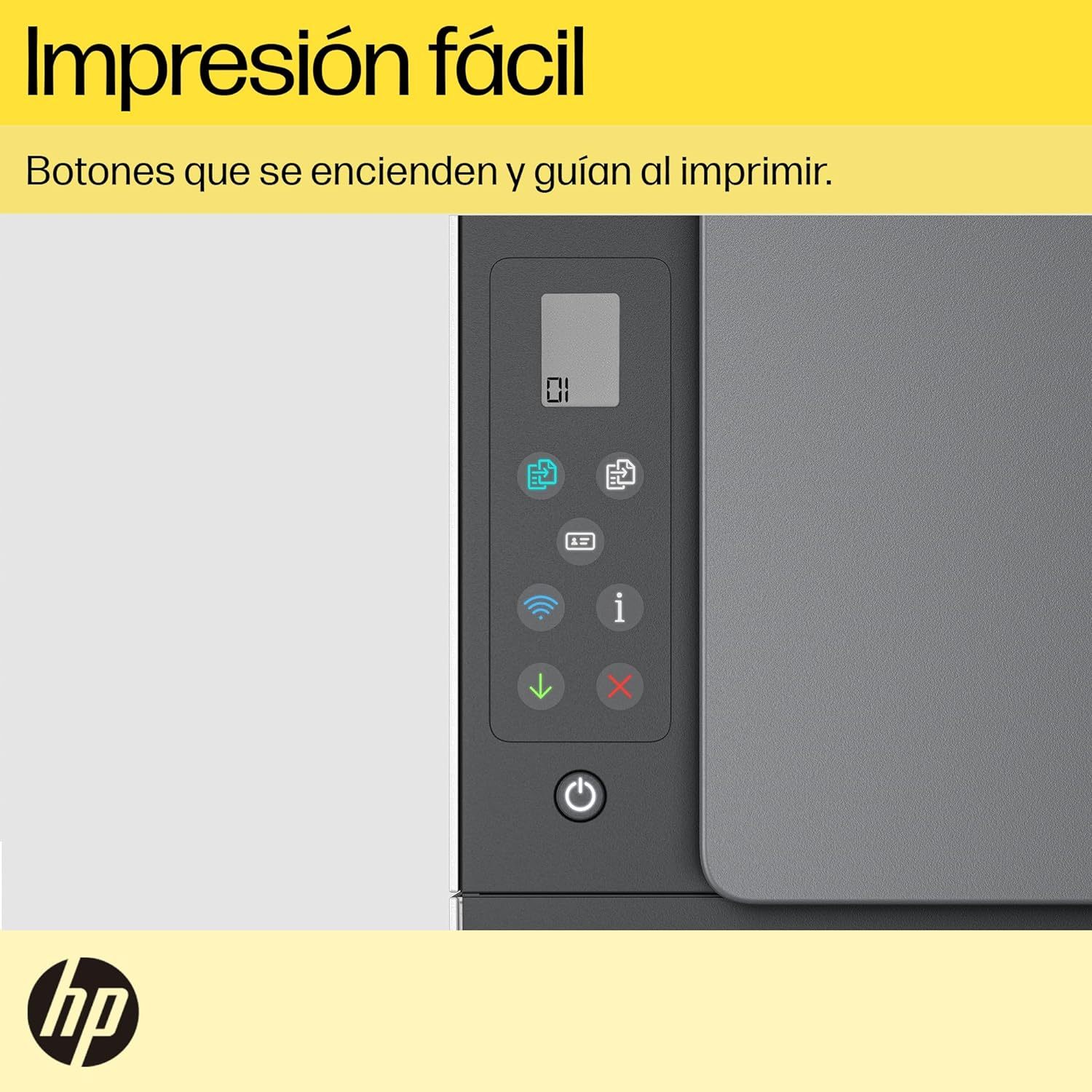 HP Impresora Multifuncional Smart Tank 585, Tinta Continua, Color, Wi-Fi, Dúplex (Doble Cara) Manual, Impresión Desde Smart App, hasta 2 años de Garantía* (1F3Y4A)