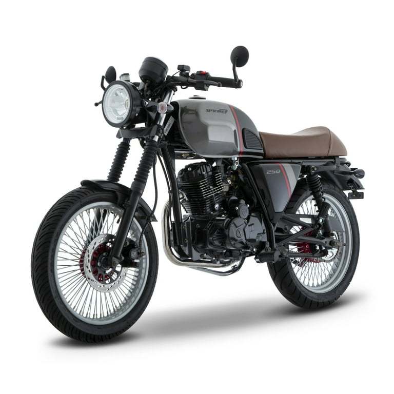 SPTFIRE 250 PLATA Italika Italika Clásica Cafe Racer