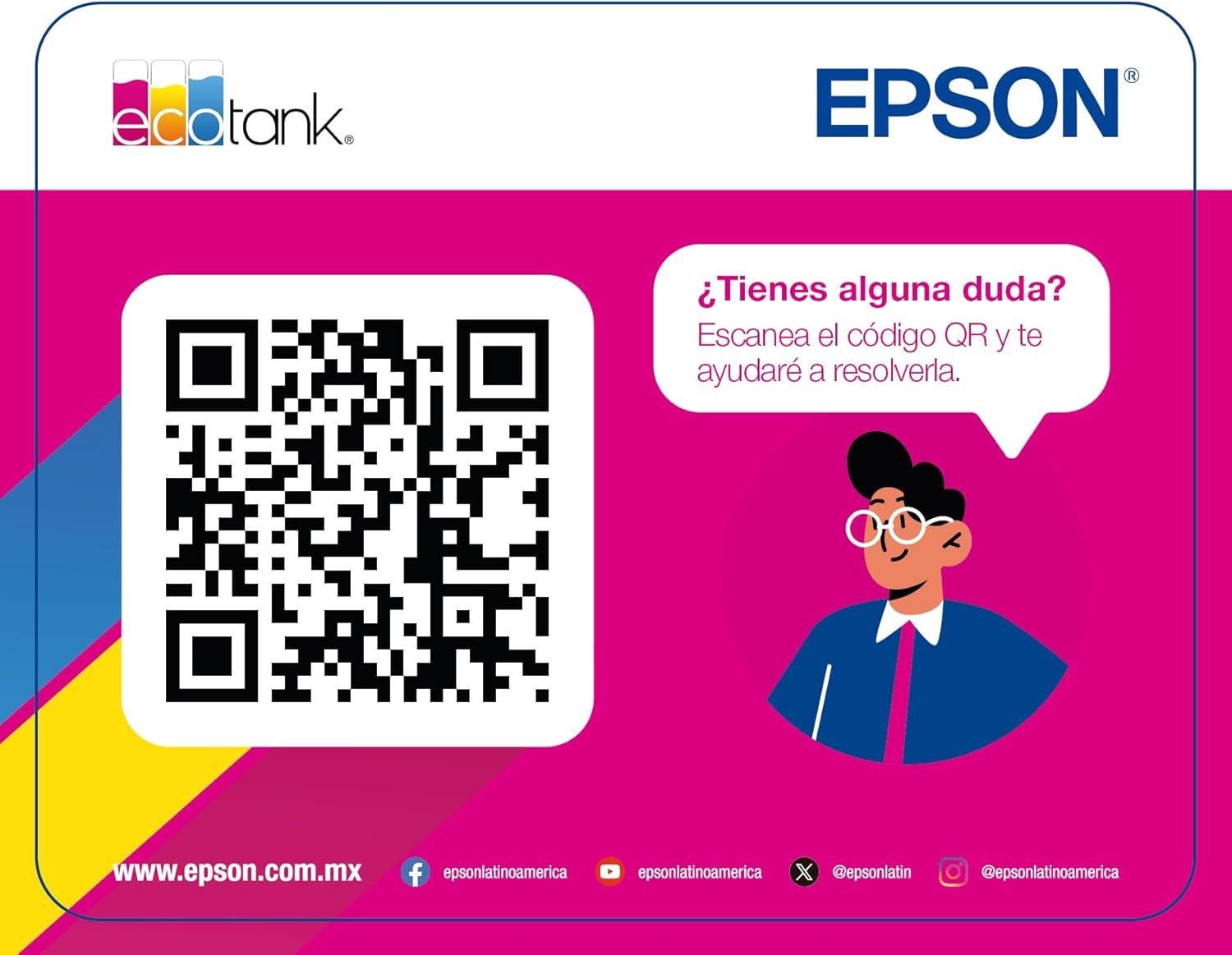 Epson Ecotank Impresora Multifuncional a Color L3210