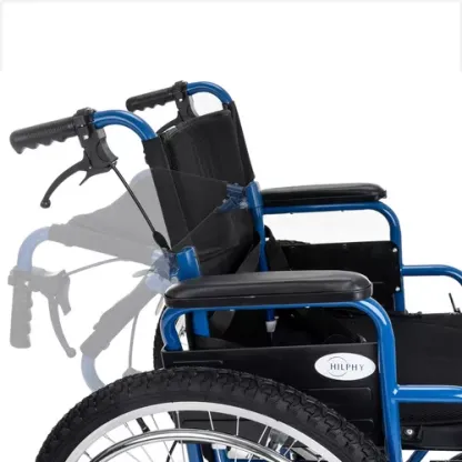 Silla De Ruedas Todo Terreno Extra Resistente Frenos De Lujo