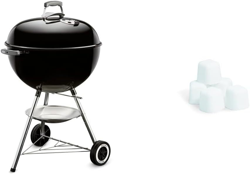 Weber, Asador Original Kettle Premium 22 Negro Adulto Unisex, Negro (Black), Pulgadas Premium