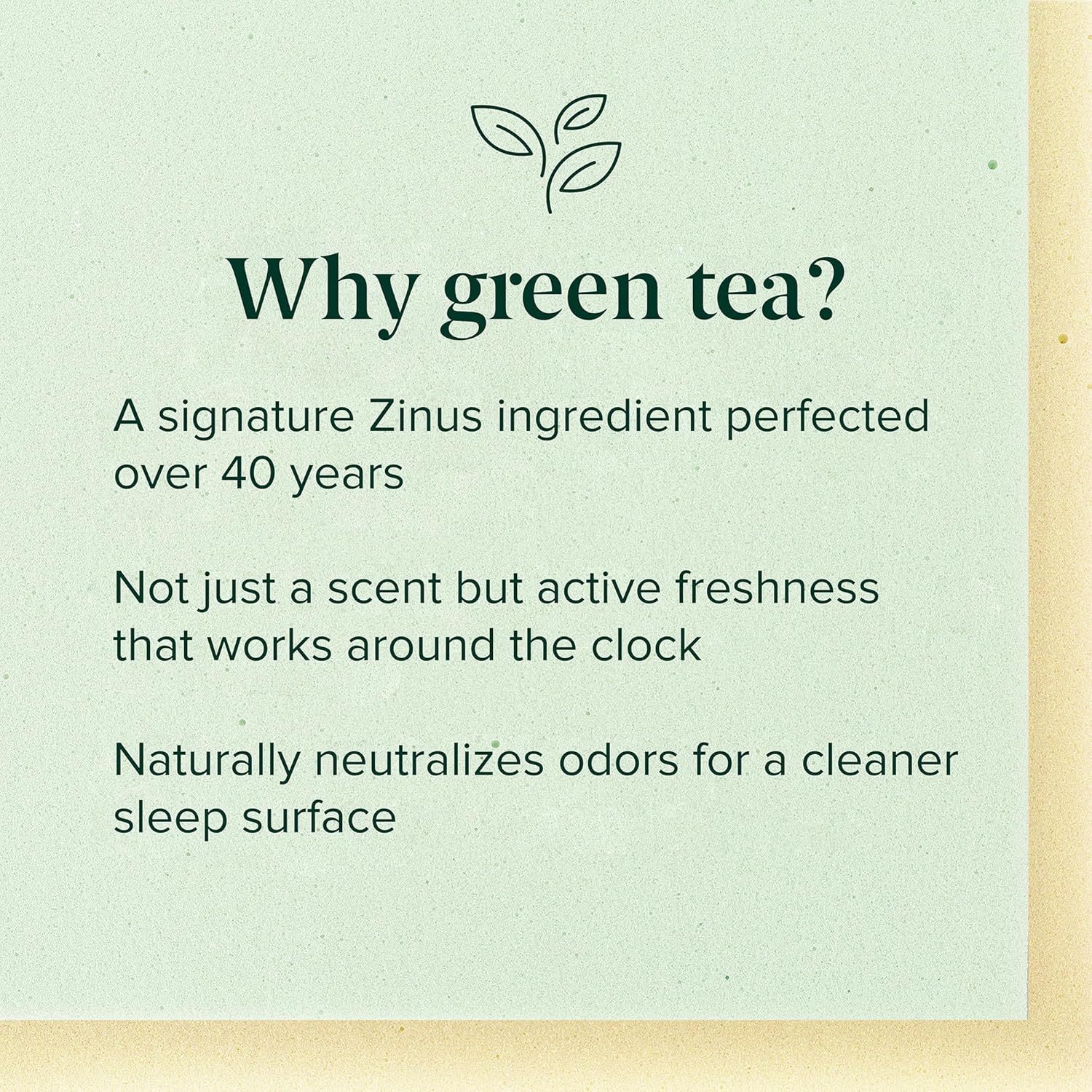 Zinus Colchón de Espuma Viscoelástica Green Tea, Medio, MATTRESS
