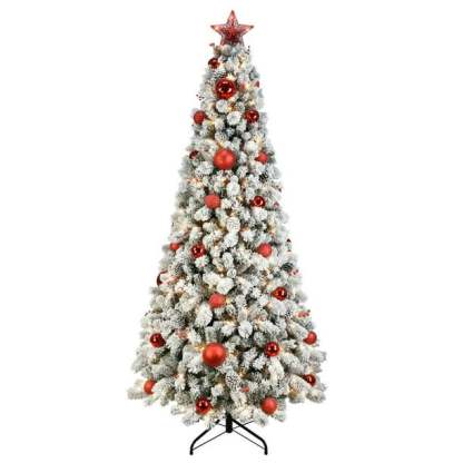 Árbol de Navidad Artificial Member's Mark con Esferas 2.43 m