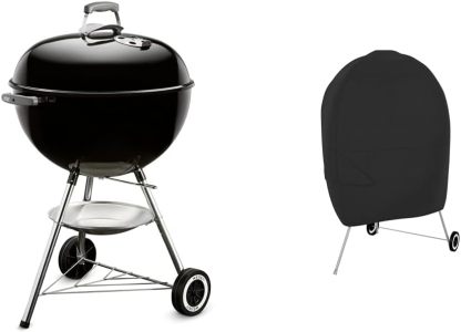 Weber, Asador Original Kettle Premium 22 Negro Adulto Unisex, Negro (Black), Pulgadas Premium