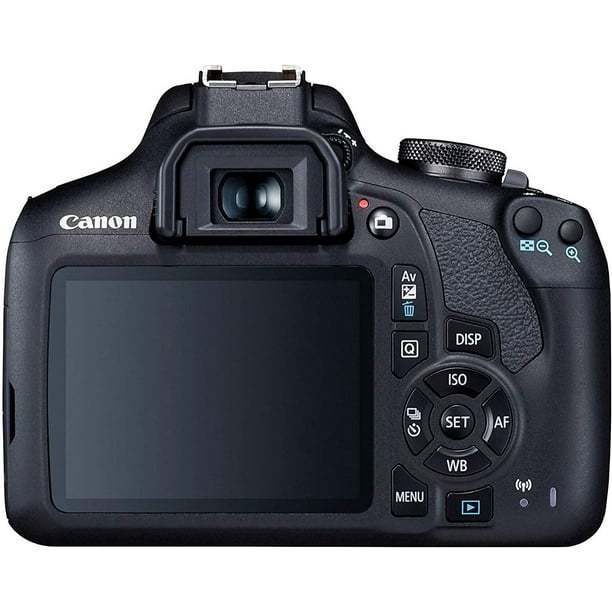 Canon EOS 2000D / Rebel T7 Cámara DSLR + Lente de 18-55 mm, Paquete de inicio de filtros de 58 mm Canon 2727C002AA_EDI_3