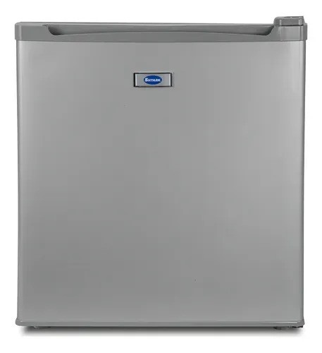 Frigobar Mini 1.6 Pies 46l Refrigerador Congelador Compacto Color Plateado