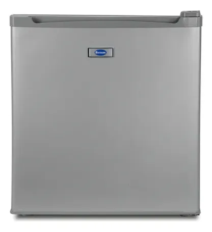 Frigobar Mini 1.6 Pies 46l Refrigerador Congelador Compacto Color Plateado