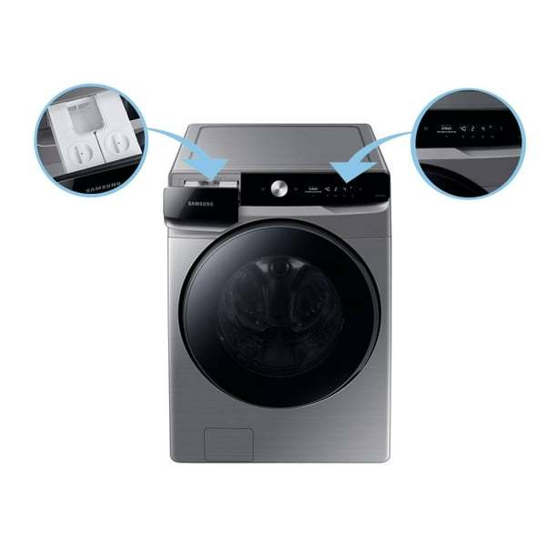 Lavasecadora Eléctrica Samsung Carga Frontal 20 kg Lavado /12 kg Secado