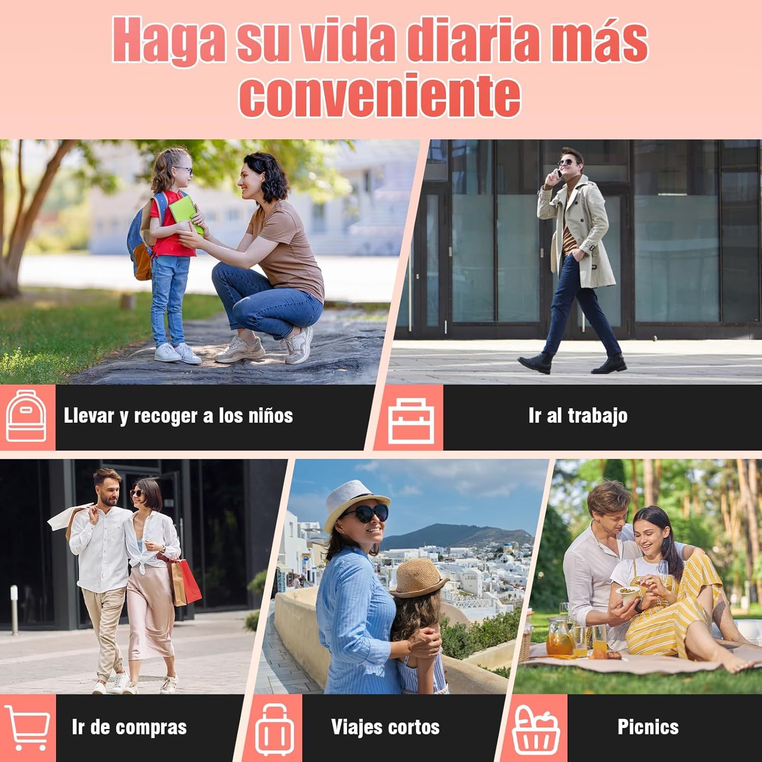 HONEYWHALE U3 PRO Bicicleta Electrica para Adultos, Moto Electrica con Alarma, Potencia Motor 650W-Max, Velocidad 31KM/H-Max, Autonomia 60KM, Bateria 20AH de Gran Capacidad