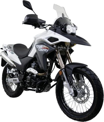DINAMO Motocicleta Doble Propósito Cross Country ADV Blanca 2024