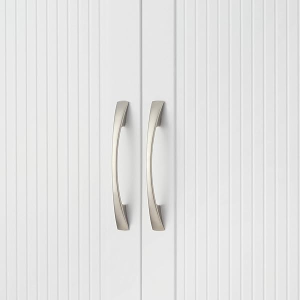 Clóset de Pared extraíble con Puertas Dobles, Color Blanco Pull Handle Wall Cabinet clóset de pared