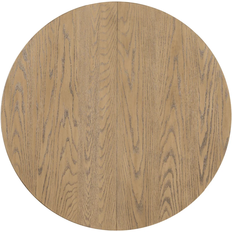 Juego de mesa de comedor de 5 piezas, mesa redonda extensible con base en forma de X y 4 sillas tapizadas, longitud ajustable de 42 a 58 pulgadas
