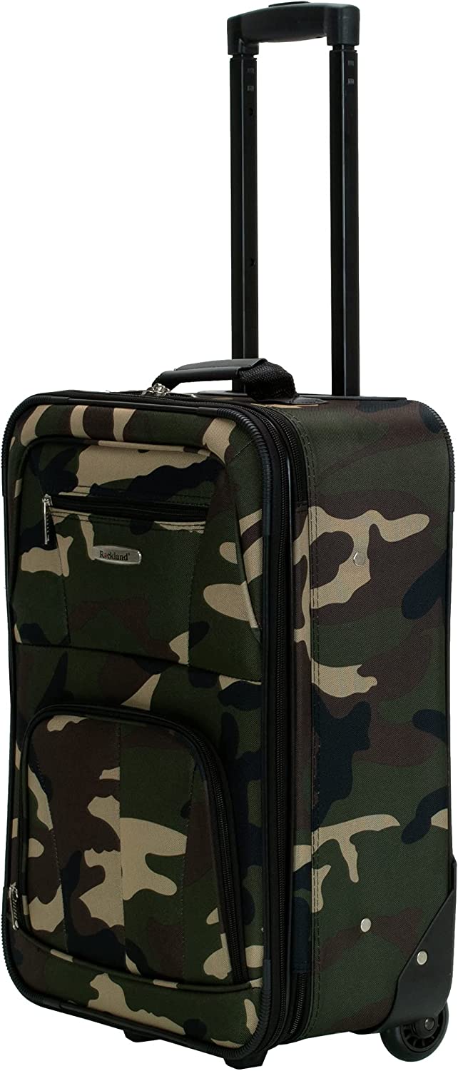 Rockland F32-charcoal, Juego De Equipaje, Carbón, Una Talla